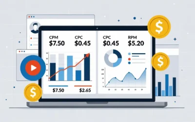 How CPM, CPC, and RPM impact revenue in 2026